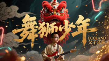 舞狮少年